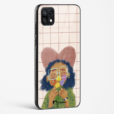 Floral Joy [doodleodrama] Glass Case Phone Cover (Samsung)