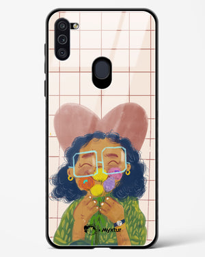 Floral Joy [doodleodrama] Glass Case Phone Cover (Samsung)