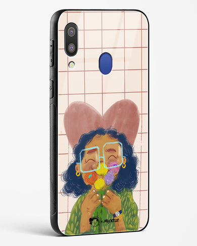 Floral Joy [doodleodrama] Glass Case Phone Cover (Samsung)