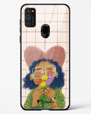 Floral Joy [doodleodrama] Glass Case Phone Cover (Samsung)