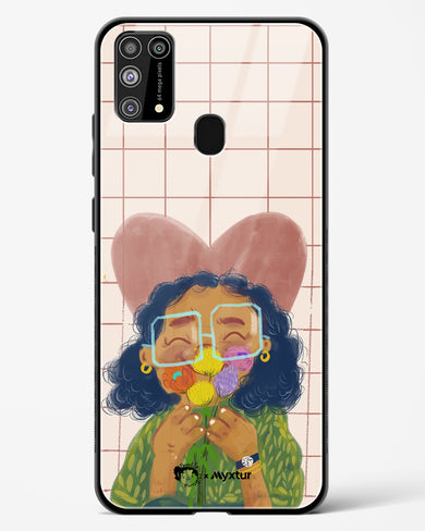 Floral Joy [doodleodrama] Glass Case Phone Cover (Samsung)