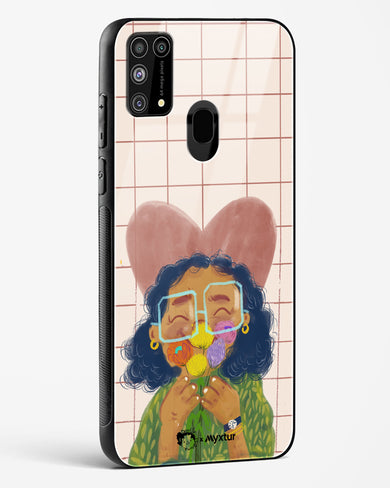 Floral Joy [doodleodrama] Glass Case Phone Cover (Samsung)