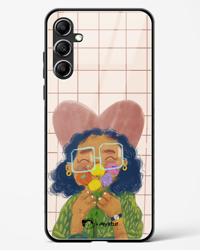 Floral Joy [doodleodrama] Glass Case Phone Cover (Samsung)