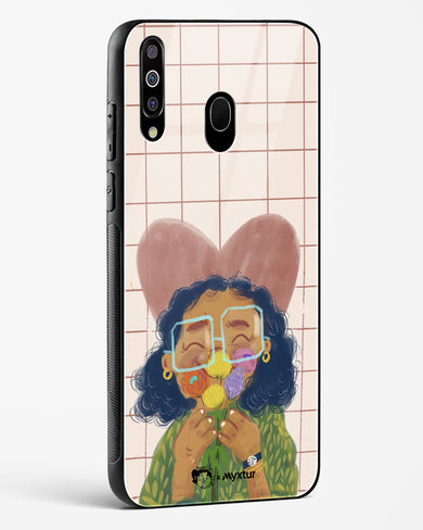 Floral Joy [doodleodrama] Glass Case Phone Cover (Samsung)