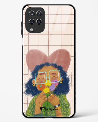 Floral Joy [doodleodrama] Glass Case Phone Cover (Samsung)