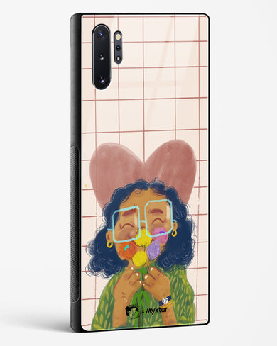 Floral Joy [doodleodrama] Glass Case Phone Cover (Samsung)