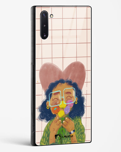 Floral Joy [doodleodrama] Glass Case Phone Cover (Samsung)