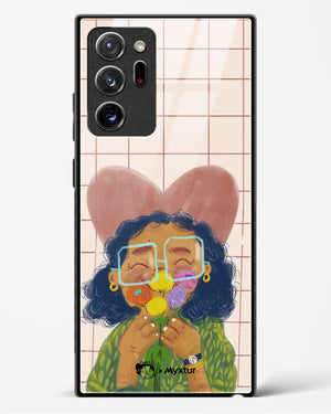 Floral Joy [doodleodrama] Glass Case Phone Cover (Samsung)