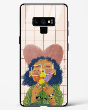Floral Joy [doodleodrama] Glass Case Phone Cover (Samsung)