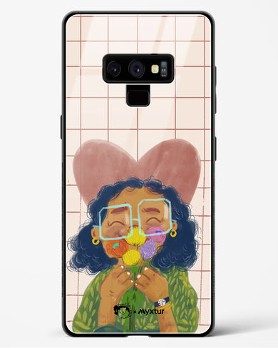 Floral Joy [doodleodrama] Glass Case Phone Cover (Samsung)