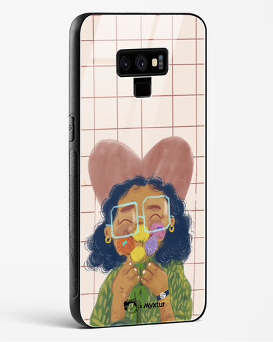 Floral Joy [doodleodrama] Glass Case Phone Cover (Samsung)