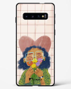 Floral Joy [doodleodrama] Glass Case Phone Cover (Samsung)