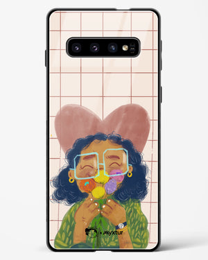 Floral Joy [doodleodrama] Glass Case Phone Cover (Samsung)