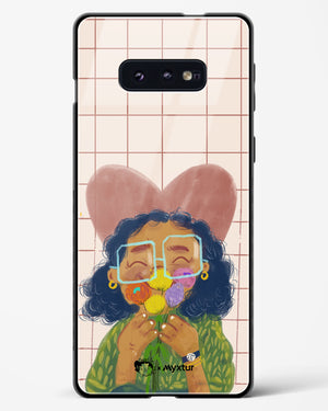Floral Joy [doodleodrama] Glass Case Phone Cover (Samsung)