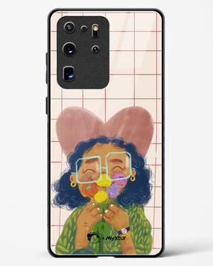 Floral Joy [doodleodrama] Glass Case Phone Cover (Samsung)
