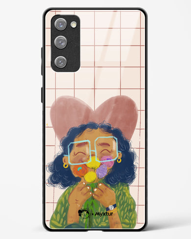 Floral Joy [doodleodrama] Glass Case Phone Cover (Samsung)