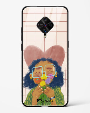Floral Joy [doodleodrama] Glass Case Phone Cover (Vivo)