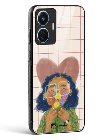 Floral Joy [doodleodrama] Glass Case Phone Cover (Vivo)