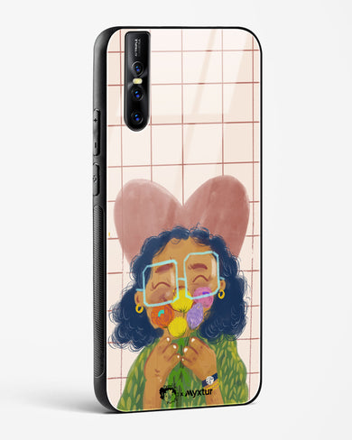 Floral Joy [doodleodrama] Glass Case Phone Cover (Vivo)