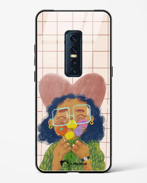 Floral Joy [doodleodrama] Glass Case Phone Cover (Vivo)