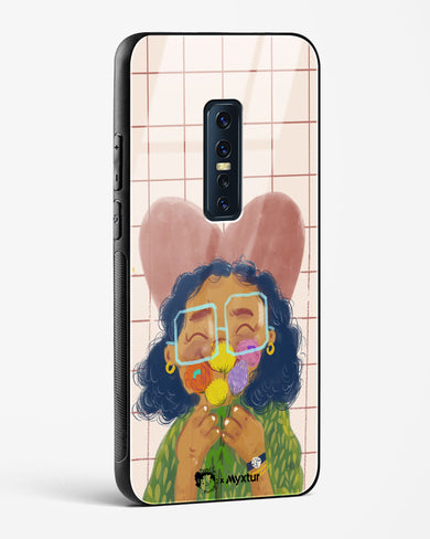Floral Joy [doodleodrama] Glass Case Phone Cover (Vivo)