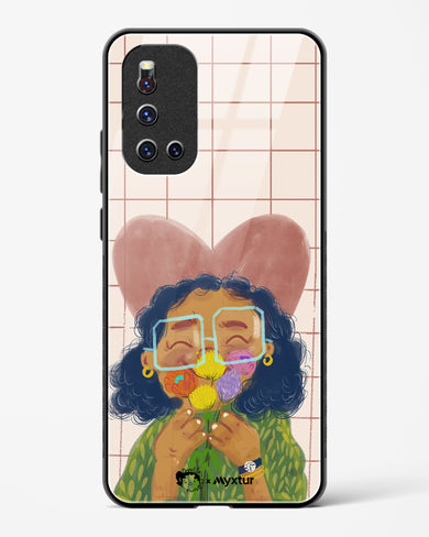 Floral Joy [doodleodrama] Glass Case Phone Cover (Vivo)
