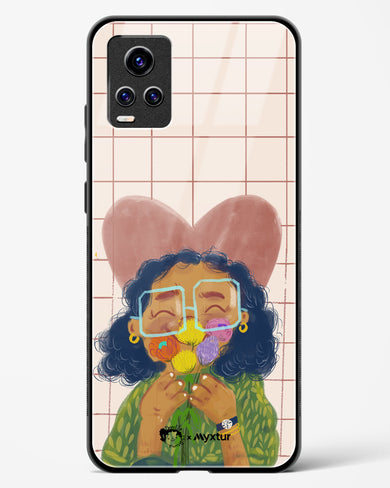 Floral Joy [doodleodrama] Glass Case Phone Cover (Vivo)