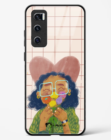 Floral Joy [doodleodrama] Glass Case Phone Cover (Vivo)
