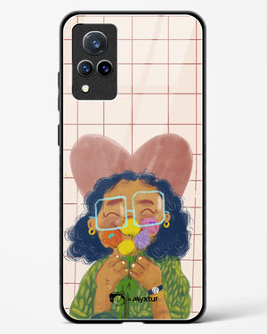 Floral Joy [doodleodrama] Glass Case Phone Cover (Vivo)