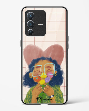 Floral Joy [doodleodrama] Glass Case Phone Cover (Vivo)