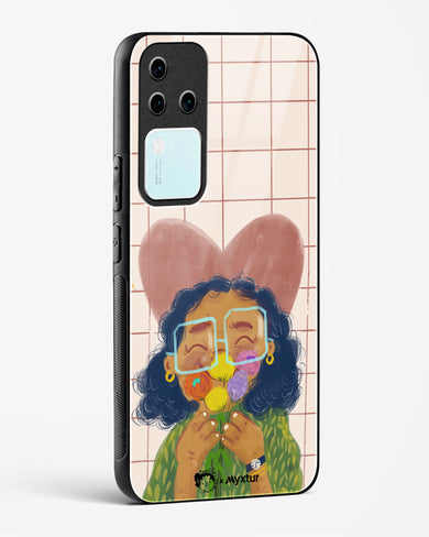 Floral Joy [doodleodrama] Glass Case Phone Cover (Vivo)