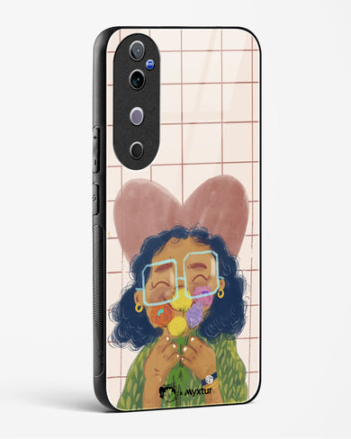 Floral Joy [doodleodrama] Glass Case Phone Cover (Vivo)