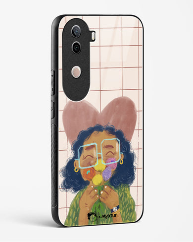 Floral Joy [doodleodrama] Glass Case Phone Cover (Vivo)