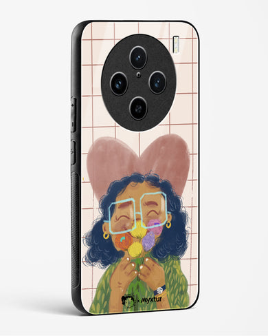 Floral Joy [doodleodrama] Glass Case Phone Cover (Vivo)