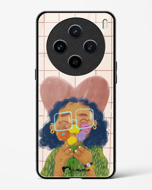 Floral Joy [doodleodrama] Glass Case Phone Cover (Vivo)