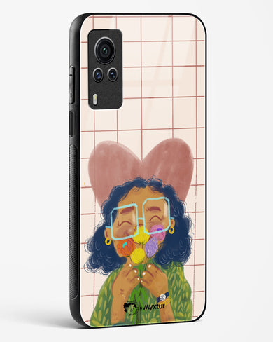 Floral Joy [doodleodrama] Glass Case Phone Cover (Vivo)