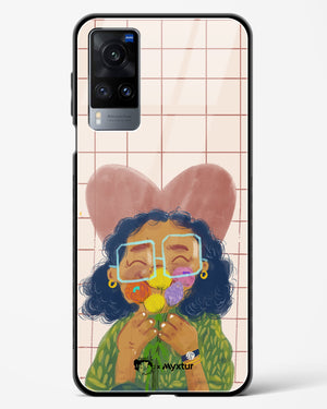 Floral Joy [doodleodrama] Glass Case Phone Cover (Vivo)