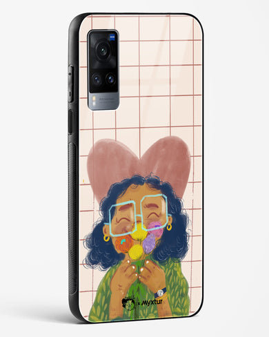 Floral Joy [doodleodrama] Glass Case Phone Cover (Vivo)