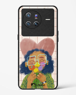 Floral Joy [doodleodrama] Glass Case Phone Cover (Vivo)