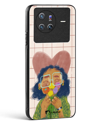 Floral Joy [doodleodrama] Glass Case Phone Cover (Vivo)