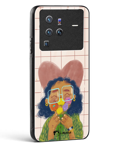 Floral Joy [doodleodrama] Glass Case Phone Cover (Vivo)
