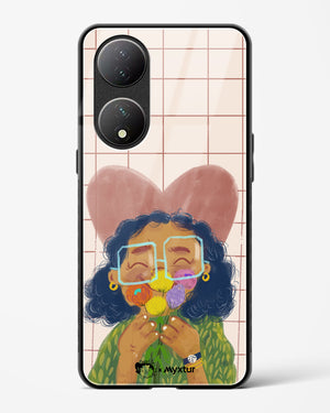 Floral Joy [doodleodrama] Glass Case Phone Cover (Vivo)