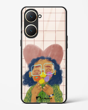 Floral Joy [doodleodrama] Glass Case Phone Cover (Vivo)