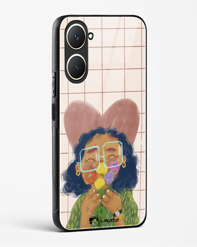Floral Joy [doodleodrama] Glass Case Phone Cover (Vivo)