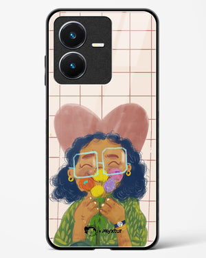 Floral Joy [doodleodrama] Glass Case Phone Cover (Vivo)