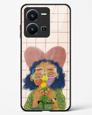 Floral Joy [doodleodrama] Glass Case Phone Cover (Vivo)