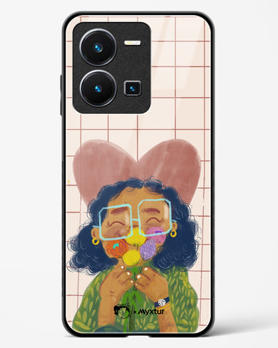 Floral Joy [doodleodrama] Glass Case Phone Cover (Vivo)