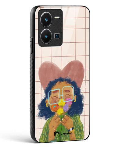 Floral Joy [doodleodrama] Glass Case Phone Cover (Vivo)