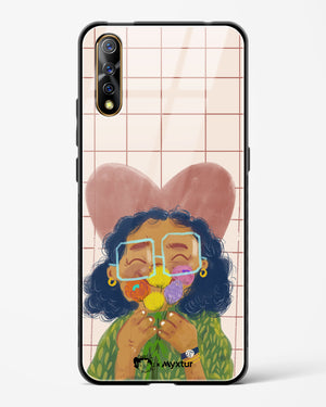 Floral Joy [doodleodrama] Glass Case Phone Cover (Vivo)