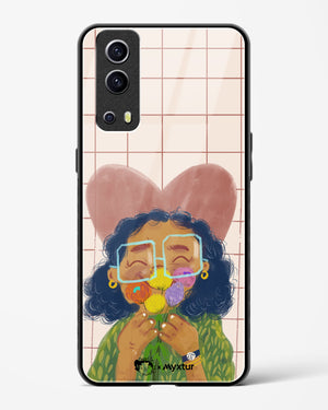 Floral Joy [doodleodrama] Glass Case Phone Cover (Vivo)